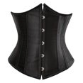 thumbnail image 4 of maskred Corset Shapewear à Lacets pour Femmes et Confortable Noir S 1Set, 4 of 6