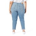 thumbnail image 3 of Levi Strauss Signature.™ Women's Plus Mid Rise Slim Fit Boyfriend Jeans, 3 of 3