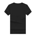 thumbnail image 3 of Birdeem Unisex T-Shirt Printed Pattern Casual Fashion Soild Color Short Sleeve Tops, 3 of 6
