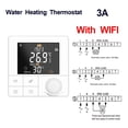thumbnail image 1 of Thermostat de Programmation Hebdomadaire Wi-Fi avec Application, Contrôle de la Température, Commande Vocale Alexa, Thermorégulateur Intelligent Chaud pour Chauffage au Sol, Bricolage Facile, 1 of 7