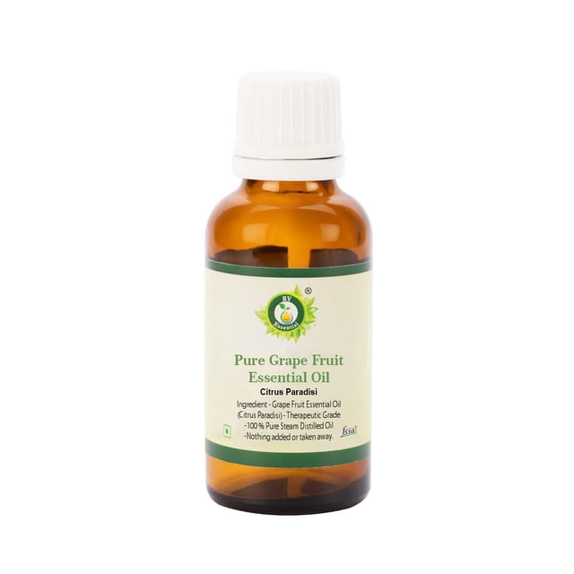 Grape Fruit Essential Oil Citrus Paradisi Grapefruit Essential Oil Grapefruit Oil For Diffuser Pure Natural Steam Distilled Therapeutic Grade 50ml 1.69oz By R V Essential