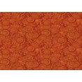 thumbnail image 1 of Ahgly Company Tapis d'Intérieur Rectangulaire Transitionnel Orange Rouge Orange Lavable à la Machine, 8 Pieds x 12 Pieds, 1 of 7