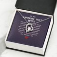 thumbnail image 4 of To My Wife Smokin' Hot Wife Forever Necklace w Message Card, 4 of 8