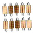 thumbnail image 3 of jinwen 10Pcs Car Interior Light Trunk Light Accessories Light Dome Light Bulbs 36mm, 3 of 9