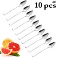 thumbnail image 2 of Fruit Spoon Stainless Steel Dessert Spoon Serving Spoon for Grapefruit, 2 of 10