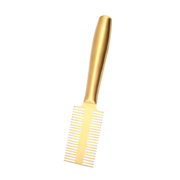 Peigne pour Chien, Brosse Démêlante de Toilettage pour Poils Longs et Courts, Dents en Acier Inoxydable pour Poils Lâches, Emmêlements et Élimination des Squames, Facile à Nettoyer