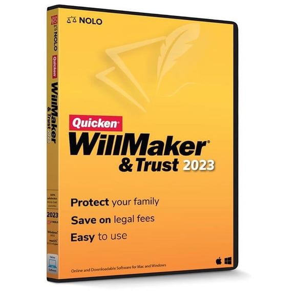 Quicken WillMaker & Trust 2023