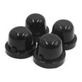 thumbnail image 1 of Unique Bargains 4Pcs 65mm Inner Dia Rubber Housing Seal Cap Dust Cover for Car LED Headlight, 1 of 3
