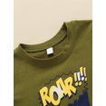 thumbnail image 4 of Honganda Children Boy Tops, Shorts Suits Cartoon Printed Short-sleeved Tops Shorts, 4 of 8