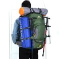 thumbnail image 4 of Sac à Dos de Randonnée Imperméable 60 L Camping Alpinisme Cyclisme Sac à Dos Sac de Sport Extérieur avec Housse de Pluie, 4 of 7