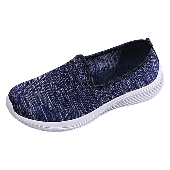 Wyzesi Sneakers for Women Wide Width 2025 New Mesh Shoes Summer Women's Shoes Soft Bottom Breathable Flat Ladies Casual Shoes Mom Shoes Sneakers Women Basketball White Sneakers Women
