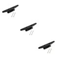 thumbnail image 3 of Redempat Strong Nylon Marine Boat Flat Top Low Cleat Rope Tie Hardware 6inch Style A 3Set, 3 of 6