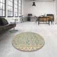 thumbnail image 3 of Ahgly Company Indoor Rectangle Abstract Brown Oriental Area Rugs, 4' x 6', 3 of 6