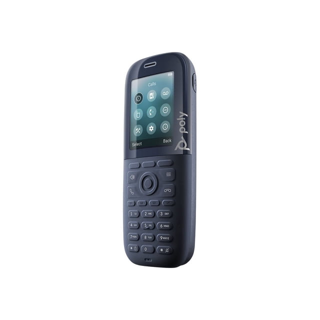 Poly Rove 30 - Combiné d'Extension Sans Fil avec Afficheur/surprise d'Appel - DECT - Capacité d'Appel 3 Voies - Noir