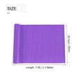 thumbnail image 2 of Unique Bargains Crepe Paper Roll Crepe Paper Decoration 7.5ft Long 20 Inch Wide, Dark Purple, 2 of 5