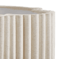 thumbnail image 4 of Bouclair Natural Pleated Linen Ceiling Lamp, 4 of 6