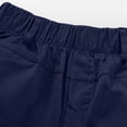 thumbnail image 4 of Shorts Cargo pour Garçons Grande Poche Coton Quotidien Décontracté Enfants Taille Élastique Cordon Doux Plein Air Randonnée Short, 4 of 8