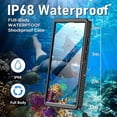 thumbnail image 2 of for Samsung Galaxy S25 Ultra Case Waterproof, Clear Water Proof Shockproof Snowproof Dustproof Full Body Rugged Transparent Underwater Phone Case for Galaxy S25 Ultra Built-in Screen Protecto, 2 of 6