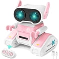 thumbnail image 1 of Jouets de Jeu d'Imitation pour Tout-Petits Éducatifs, Jouets Robot Télécommandés Rechargeables, Cadeau Éducatif Robot RC, Robot Électrique 2,4 g Télécommandé Robot Interactif Intelligent, Lumière Changeant de Couleur et Musique, 1 of 8