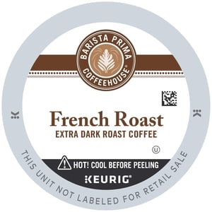 Barista Prima Coffeehouse Coffee , Keurig K-Cups, Rôti français, 24 Compte (paquetage mai Vary)
