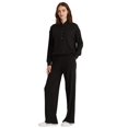 thumbnail image 1 of Lauren Ralph Lauren Thermal Waffle-knit Sweatshirt Polo Black Medium, 1 of 4