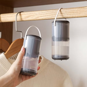 Suncoda Déshumidificateur déshumidifiant, suspension Armoire Boîte de déshumIDification peut être réutilisé avec les comprimés d'aromathérapie pour la preuve de l'épreuve d'humidité et l'odeur en remuant des dessiccants