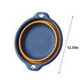 thumbnail image 3 of Bassin de Lavage Pliable Bassin de Lavage Portable, Bassin de Lavage Portable pour Voyage en Plein Air, Gain de Place, Convient au Camping, à la Voile, à la Cuisine, au Barbecue, à la Randonnée, à la Famille, Etc., 3 of 8