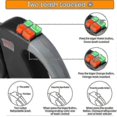 thumbnail image 2 of Double Leash Dog Leash, Retractable Dog Leash Double Leash For Two Dogs Dog Leash 2 Dogs Double Leash,black Banmo, 2 of 4