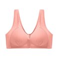 thumbnail image 2 of Qertyioot Women's Solid Color Comfortable Hollow Out Bra Underwear, 2 of 4