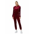 thumbnail image 2 of MintLimit Ensemble de Survêtement en Velours pour Femmes Sweat à Capuche Décontracté + Pantalon, 2 of 5