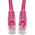 thumbnail image 1 of Cat6a Red Ethernet Patch Cable  Snagless Molded Boot  500 MHz  10 foot, 1 of 1
