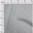thumbnail image 1 of oneOone Polyester Lycra Fabric Geometric & Flamingo Bird Print Fabric by The Yard 56 Inch Wide, 1 of 4