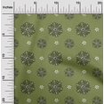 thumbnail image 1 of oneOone Georgette Viscose Fabric Floral Block Printed Craft Fabric BTY 42 Inch Wide, 1 of 4