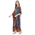thumbnail image 3 of Oussum Robe Kaftan Longue pour Femmes, Robe Maxi Décontractée d'Été Ample pour Dames, Grande Taille, Robe de Soirée Confortable, Caftan en Ligne, 3 of 4