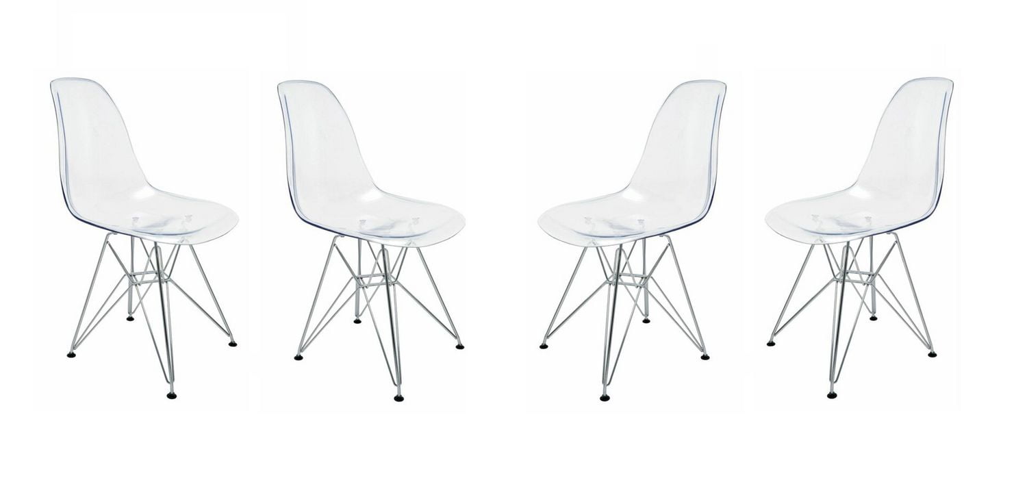 Heavenly Collection Chaise en Chrome Clair