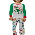 thumbnail image 2 of Pyjamas de Noël Assortis pour la Famille Ensemble Haut et Pantalon de Fête Pyjama, 2 of 10