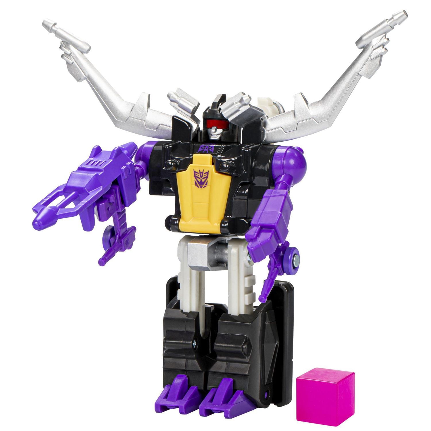 Transformers Toys Retro The Transformers: The Movie G1 Shrapnel Toy, 5.5-inch, Action Figure For Boys And Girls Ages 8 And Up