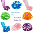 thumbnail image 3 of LNGOOR 5 Pack 70ml Ocean Slime Crystal Mud Glue Color Mud Clay Sand  Toy, 3 of 14