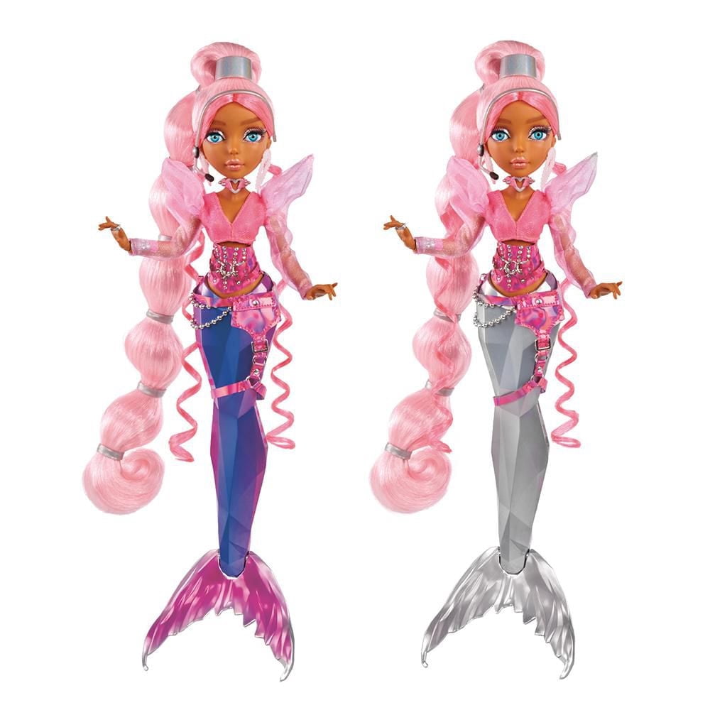 Poupée-mannequin sirène à couleur changeante Mermaze Mermaidz, Harmonique, avec accessoires