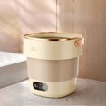 thumbnail image 1 of WIFKLSIIPG Portable Washing Machine15L Collapsible Mini Washer with 3 Cleaning Modes Drain Small Foldable Laundry Machine for Travel Camping Dorms RVs Kids Clothes Underwear Socks, 1 of 8