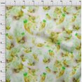 thumbnail image 3 of oneOone Cotton Poplin Fabric Flower Watercolor Print Fabric BTY 42 Inches Wide, 3 of 4
