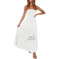 thumbnail image 1 of Ketyyh-chn99 Robes d'Été Femmes Tendance 2024 Robe Mini Robe de Fête Robe d'Été Décontractée pour Femmes Manches Courtes Tendance Imprimée Robe Midi de Plage Blanc,TG, 1 of 4