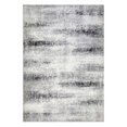 thumbnail image 1 of 594580 Zielle Soft Shag Painterly Modern Rug Gray Area Rug Rectangle 3'9" x 5'9", 1 of 3