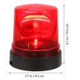 thumbnail image 3 of JUNWELL Police Light Toy Car Toys Red LED Light Toy LED Warning Lamp Toy Firefighter Theme Gift Kids LED Alert Lamp Toy Child, 3 of 6