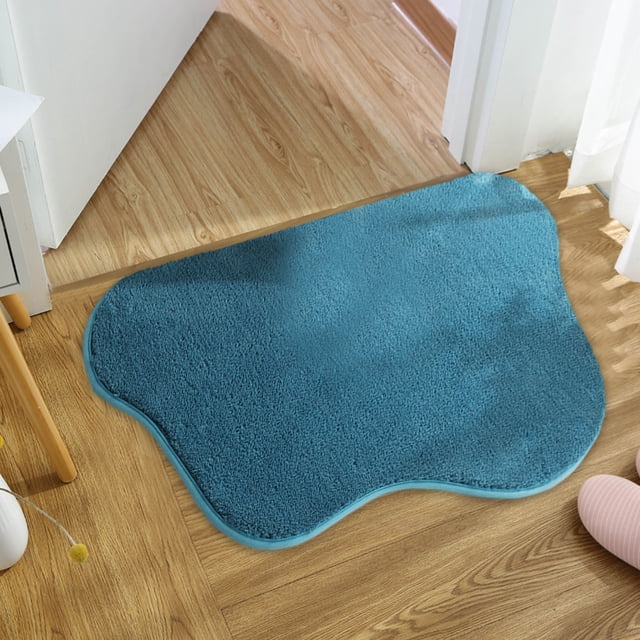 TIMIFIS Bathroom Rugs Bathroom Toilet Door Absorbent Floor Mat Carpet Bedroom Non-Slip Foot Pad Bath Rug Bathroom Mat Kitchen Mat Bath Mat