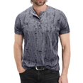 thumbnail image 1 of Hiiyo Men's Ripped Short Sleeve T Shirt, Sizes S-XXL, 1 of 4
