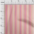 thumbnail image 1 of oneOone Cotton Cambric Fabric Multicolor Stripe Printed Craft Fabric BTY 56 Inch Wide, 1 of 3