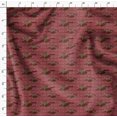 thumbnail image 4 of Soimoi Velvet Fabric Text & Chocolate Food Printed Craft Fabric by The Yard 58 Inch Wide, 4 of 6