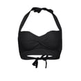 thumbnail image 3 of yievot Haut de Bikini pour Femme Mode Femme Aguichant Maillot de Bain Multicolore à Dos Nu Froncé Taille Haute Hauts de Bikini, 3 of 4