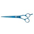 thumbnail image 1 of MPP 5200 Blue Titanium Professional Grooming Straight Shears Choose Size of Full Set (8.5 Inches), 1 of 1